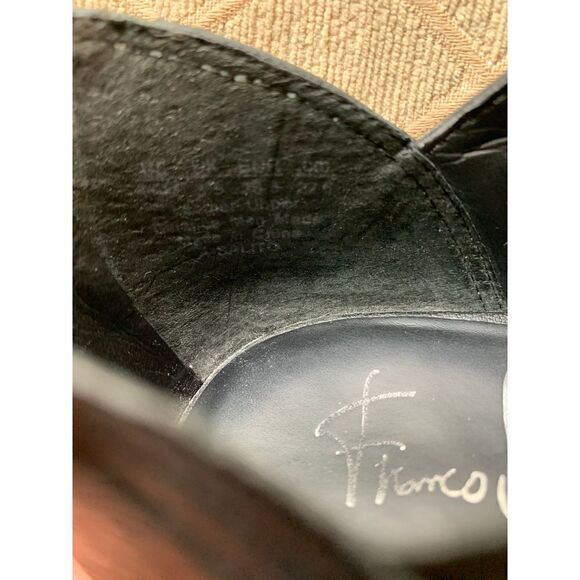 Franco Sarto Black Peep toe booties - Picture 7 of 13